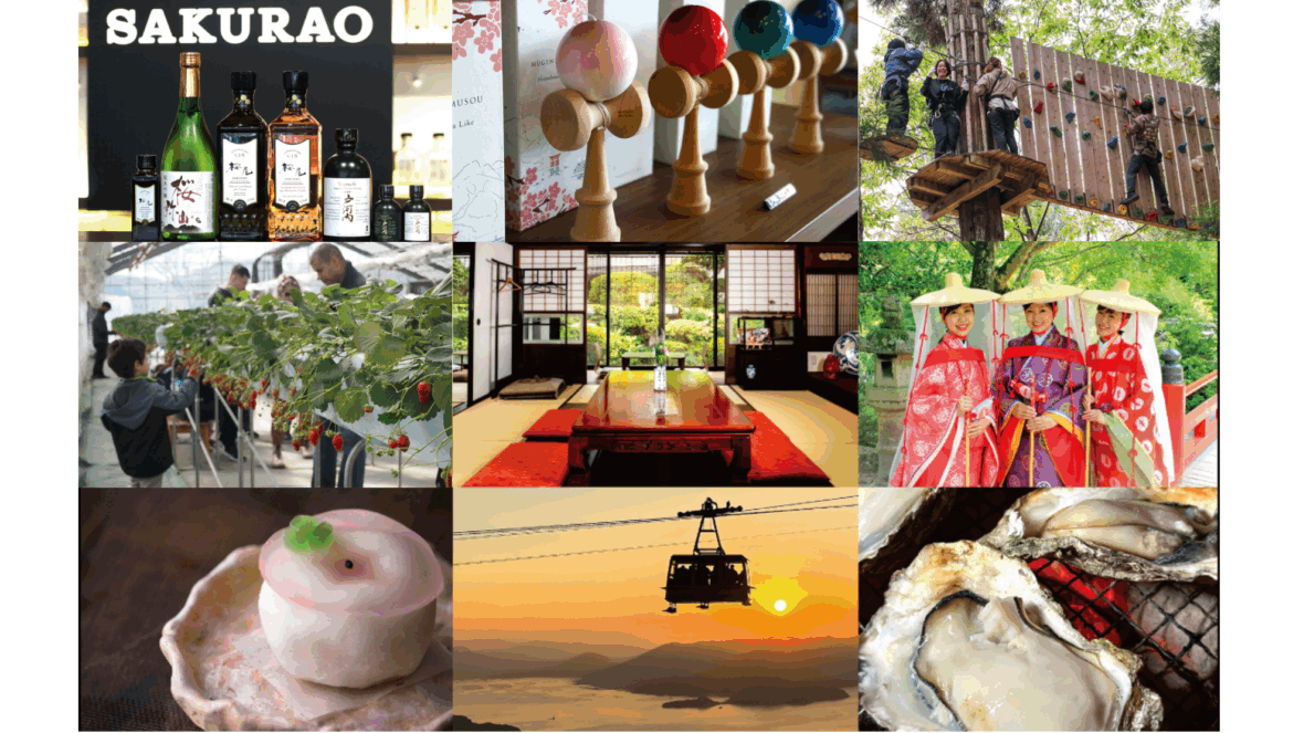 Hiroshima Miyajima what to do ropeway kimono wagashi whisky adventure oyster